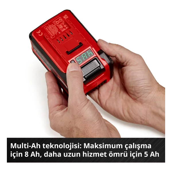 Einhell 4511600 18v 5-8 Ah Multi-Ah Pxc Plus Yedek Akü - Görsel 7