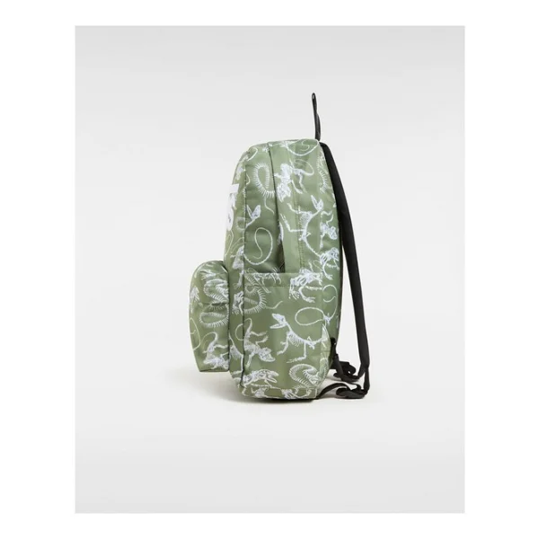 Vans Vn000h56 Old Skool Grom Backpack Siyah-kırmızı Unisex Spor Çanta Siyah-kırmızı - Görsel 2