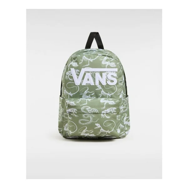 Vans Vn000h56 Old Skool Grom Backpack Siyah-kırmızı Unisex Spor Çanta Siyah-kırmızı - Görsel 5