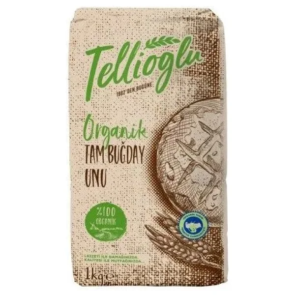 Tellioğlu Organik 1 Kg Tam Buğday Unu - Görsel 6
