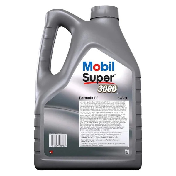 Mobil Super 3000 X1 Fe 5w-30 4+1 Lt Motor Yağı - Görsel 2