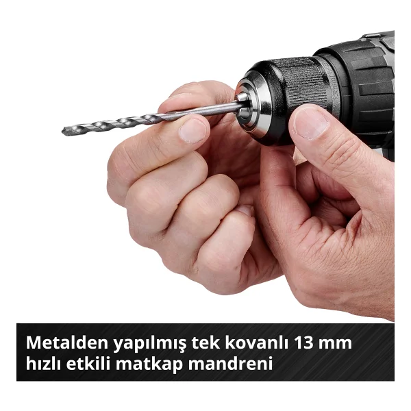 Einhell Tp-CD 18/60 Li-İ Bl Darbeli Matkap - Görsel 6