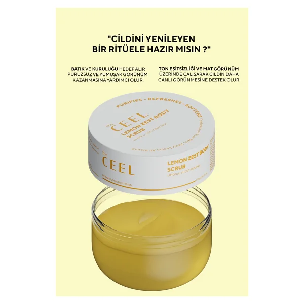 The Ceel Limon Özlü 275 Gr Vücut Peelingi - Görsel 2