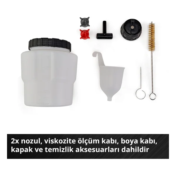 Einhell Tc-Sy 18/60 Li Aküsüz Boya Tabancası - Görsel 4