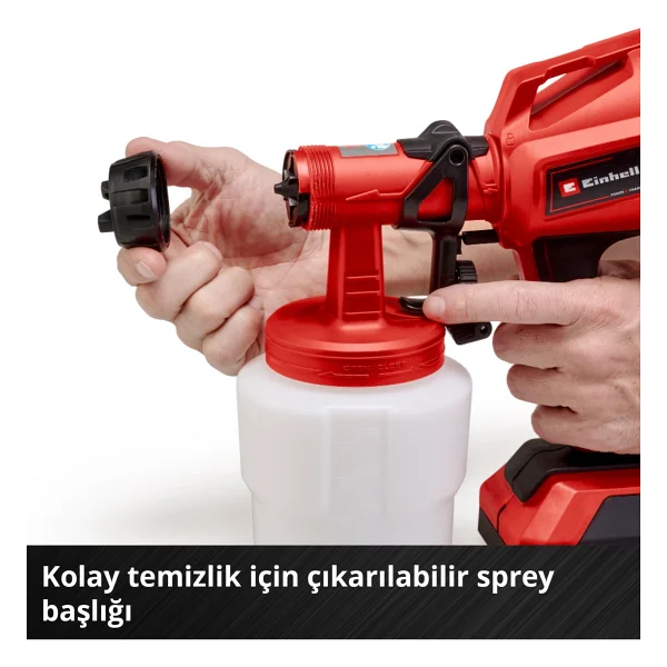 Einhell Tc-Sy 18/60 Li Aküsüz Boya Tabancası - Görsel 6