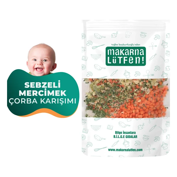 Makarna Lütfen Sebzeli Mercimek Çorbası 50 Gr - Görsel 3