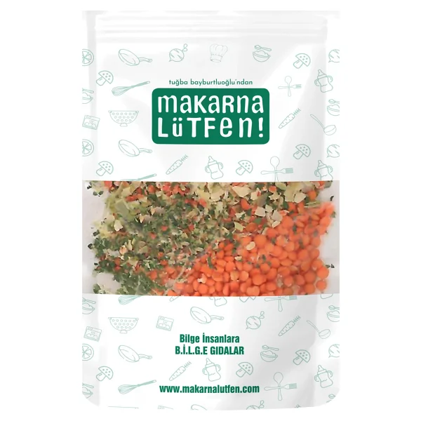 Makarna Lütfen Sebzeli Mercimek Çorbası 50 Gr - Görsel 4