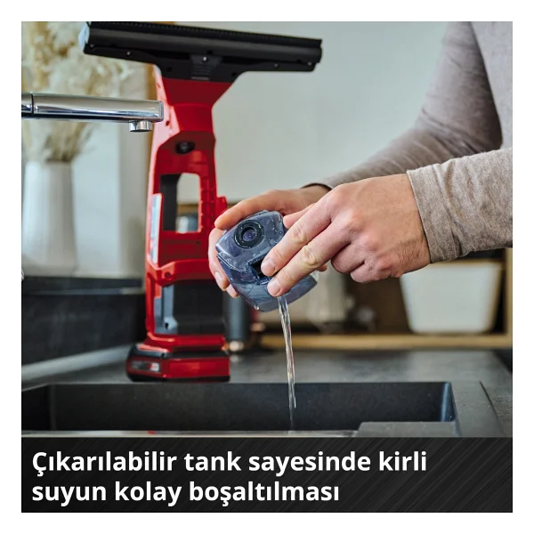 Einhell Brillianto Şarjlı Cam Silme Makinesi - Görsel 6