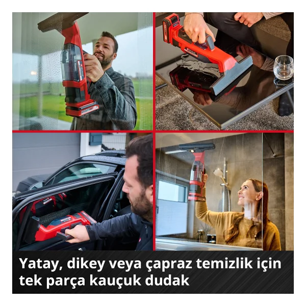 Einhell Brillianto Şarjlı Cam Silme Makinesi - Görsel 7
