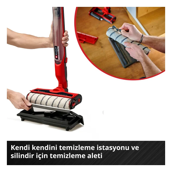 Einhell Cleanexxo Aküsüz Sert Zemin Temizleyici - Görsel 5