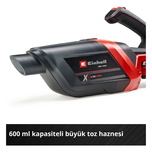 Einhell Te-Hv 18/06 Li 18 V Aküsüz El Süpürgesi - Görsel 5