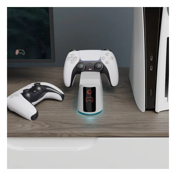 Rampage Rp-PS5 Playstation 5 Işıklı Hızlı Şarj İstasyonu - Görsel 8