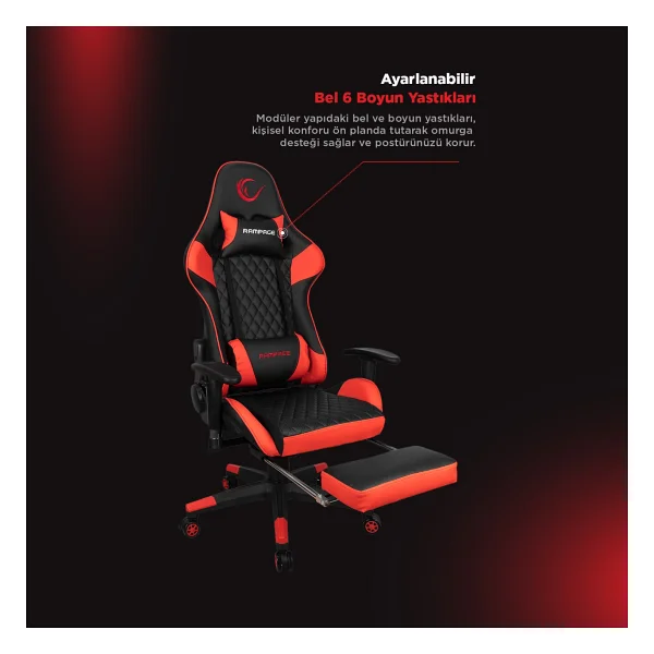 Rampage Kl-R61 Styles Serisi Oyuncu Koltuğu - Görsel 2