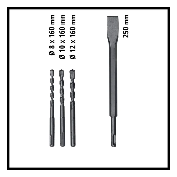 Einhell Tc-Rh 620 4f Kit Kırıcı Delici - Görsel 3