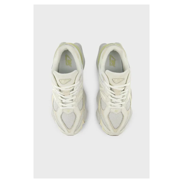 New Balance 9060 U9060eep Beyaz-Yeşil Sneaker - Görsel 3