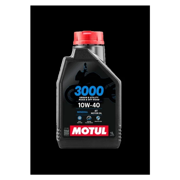 Motul 3000 10w40 4t Motosiklet Yağı - 0 - Siyah - Görsel 4