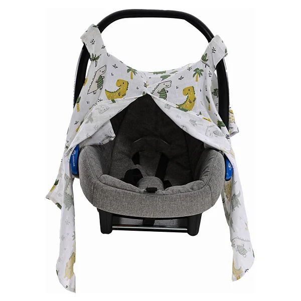 Baby Plus Müslin Ana Kucağı Örtüsü - Görsel 2
