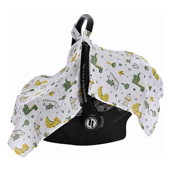 Baby Plus Müslin Ana Kucağı Örtüsü - Görsel 3