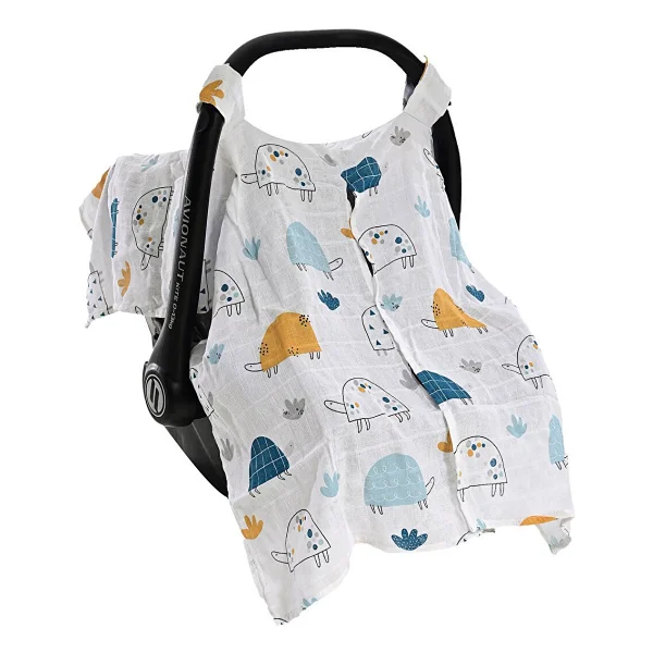 Baby Plus Müslin Ana Kucağı Örtüsü - Görsel 6