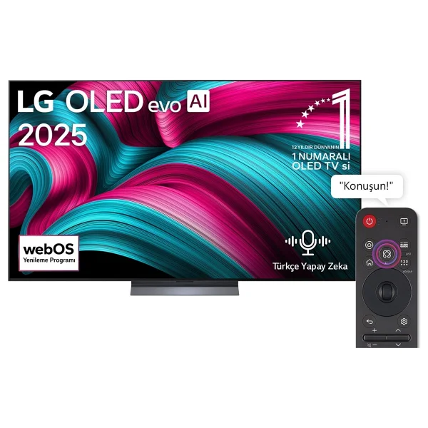 Lg Oled77c54la 4K Ultra HD 77'' 195 Ekran Uydu Alıcılı Webos Smart OLED Evo TV - Görsel 10