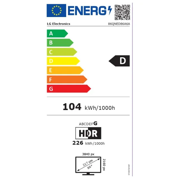 Lg 86qned86a6a 4K Ultra HD 86" 218 Ekran Uydu Alıcılı Webos Smart Qned Evo Mini LED TV - Görsel 4