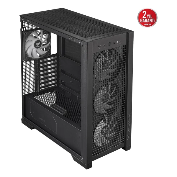 Asus Tuf Gaming Gt302 Argb Fanlı Siyah E-Atx Oyuncu Kasası - Görsel 5