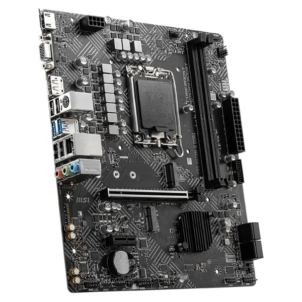 Msı Pro H610m-G Intel Lga1700 DDR5 Micro Atx Anakart - Görsel 3