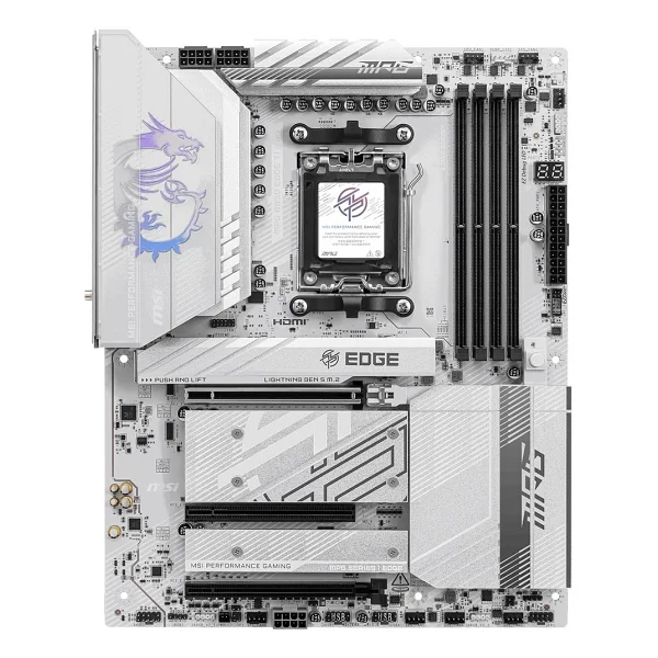 Msı Mpg B850 Edge Tı Wi-Fi AMD Am5 DDR5 Atx Anakart - Görsel 4
