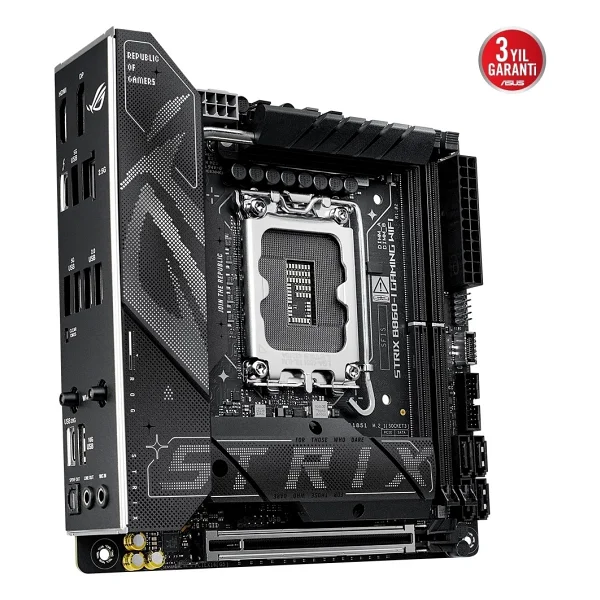 Asus Rog Strix B860-G Gaming Wi-Fi Intel Lga1851 DDR5 Micro Atx Anakart - Görsel 6