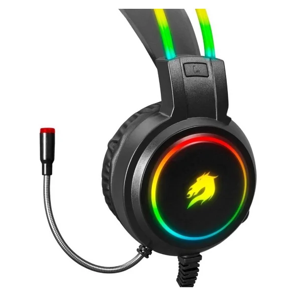 Gamebooster Firefly GB-H18l RGB 7.1 USB Kablolu Kulak Üstü Oyuncu Kulaklığı - Görsel 2