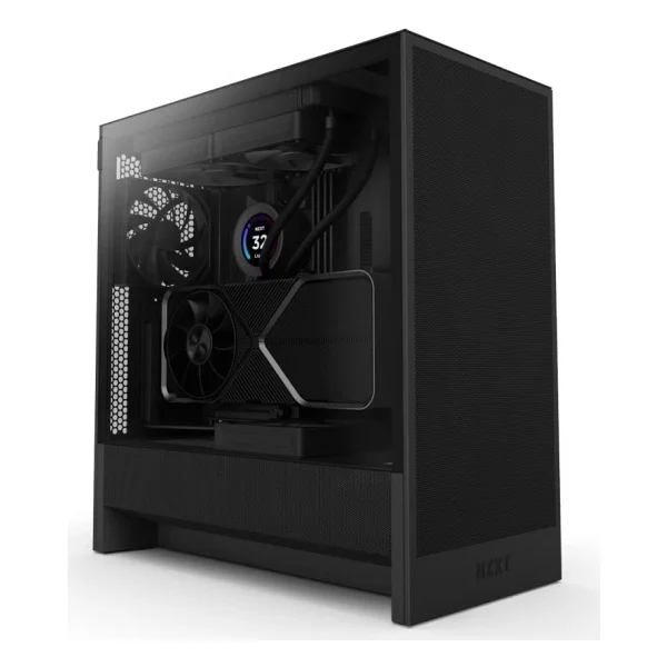 Nzxt H5 Flow 2024 Cc-H52fb-01 Fanlı Siyah Atx Oyuncu Kasası - Görsel 6