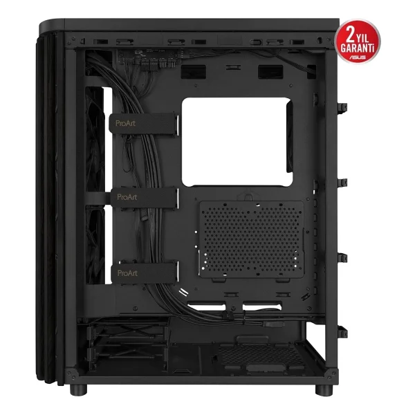Asus Proart Pa401 Wood Edition Temperli Fanlı Atx Bilgisayar Kasası - Görsel 9