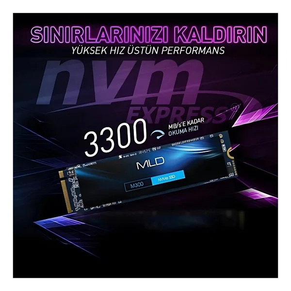 Mld M300 Mld22m300p13-500 Pcı-Express 3.0 500 GB M.2 SSD - Görsel 4
