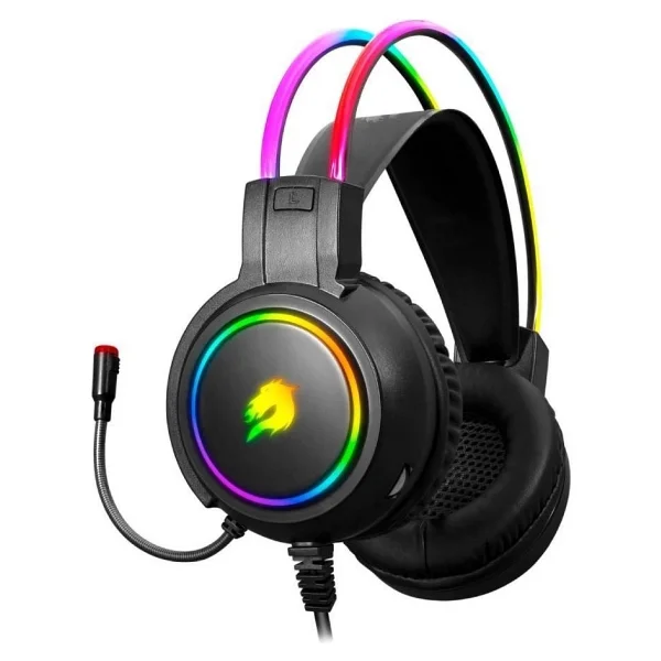 Gamebooster Firefly GB-H18l RGB 7.1 USB Kablolu Kulak Üstü Oyuncu Kulaklığı - Görsel 4