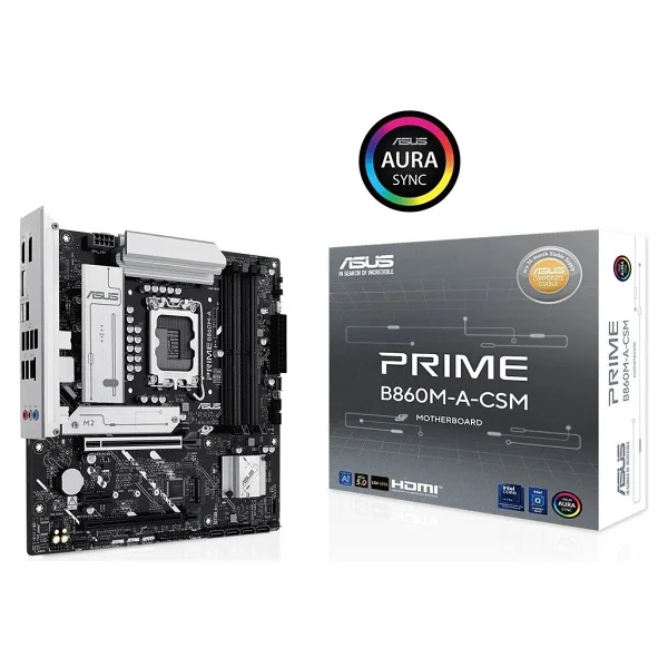Asus Prime B860M-A-CSM Intel LGA1851 DDR5 Micro ATX Anakart