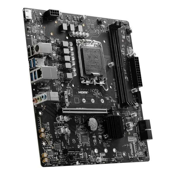 MSI Pro B760M-B Intel LGA1700 DDR4 Micro ATX Anakart - Görsel 3