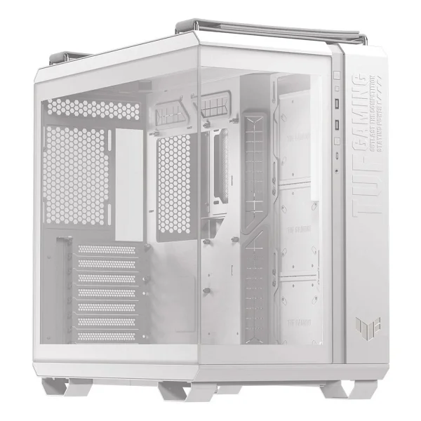 Asus Tuf Gaming Gt502 Horizon Fansız Beyaz Atx Oyuncu Kasası - Görsel 2