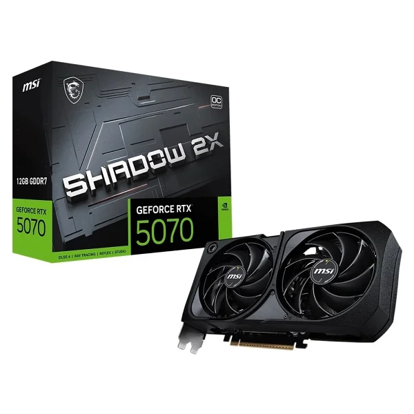 Msı RTX 5070 Shadow 2x Oc G5070-12s2c 192 Bit Gddr7 12 GB Ekran Kartı - Görsel 2