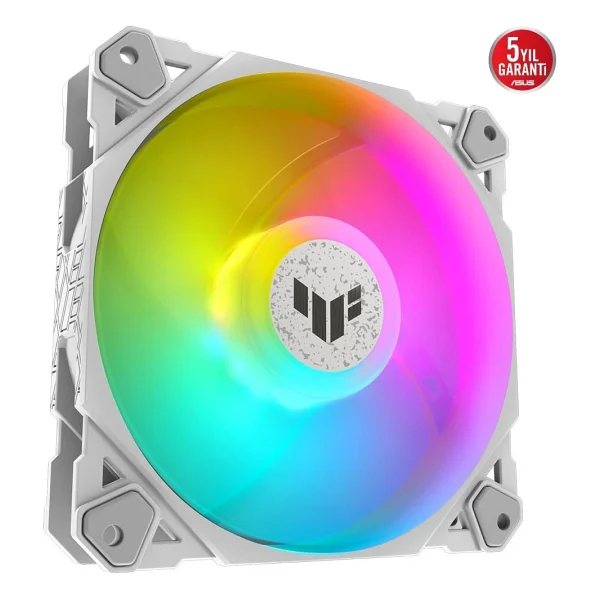 Asus Tuf Gaming Tf120 Beyaz Argb 12 Cm Kasa Fanı - Görsel 2