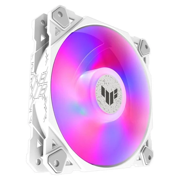 Asus Tuf Gaming Tf120 Beyaz Argb 3'lü 12 Cm Kasa Fanı - Görsel 5