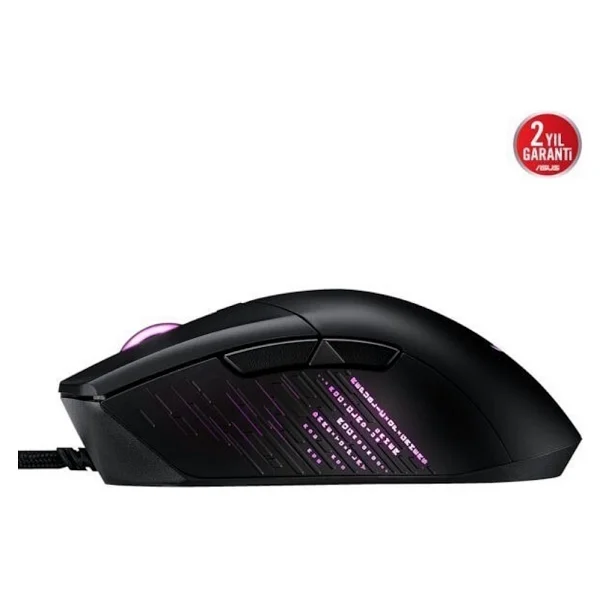 Asus Rog Gladius Iıı RGB Optik Kablolu Oyuncu Mouse - Görsel 5