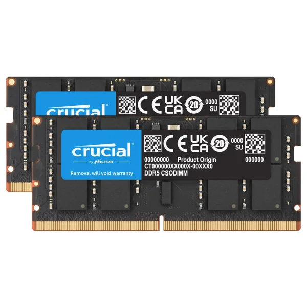 Crucial 32 GB (2x16) 6400 MHz Cl52 Ct2k16g64c52cs5 DDR5 RAM - Görsel 2