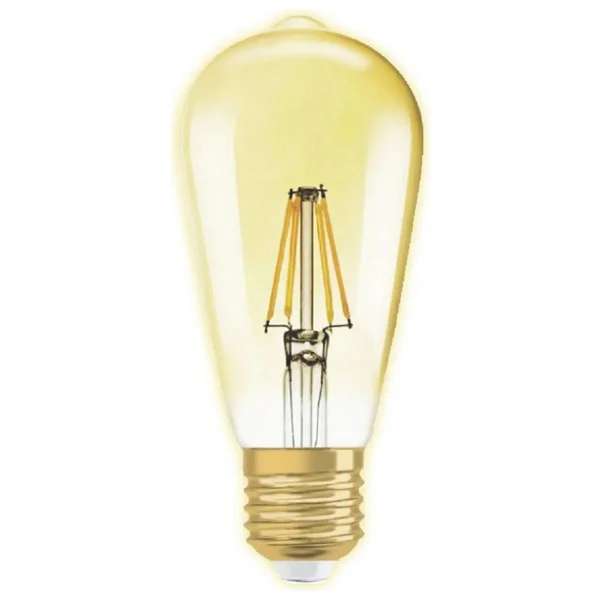 Ledolet Flament Ledolet 6w 2700k St64 LED Ampul Kırılmaz Gövde Dim Edilebilir - Sarı - Görsel 2