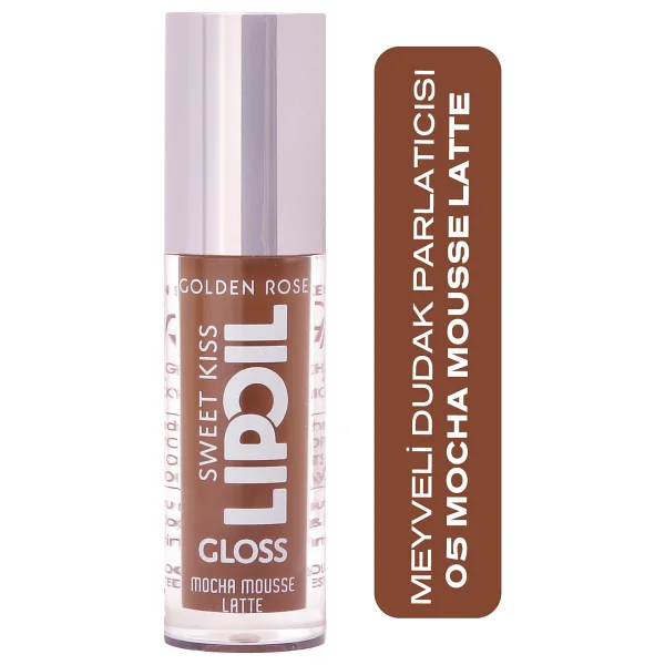 Golden Rose Sweet Kiss 05 Mocha Mousse Latte Dudak Yağı - Görsel 7