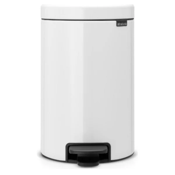 Brabantia Newicon White 12 Lt Pedallı Çöp Kovası - Görsel 2