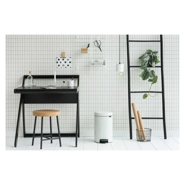 Brabantia Newicon White 12 Lt Pedallı Çöp Kovası - Görsel 3