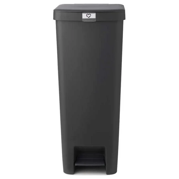 Brabantia Stepup Pedallı Plastik Koyu Gri 40 Lt Çöp Kovası - Görsel 2