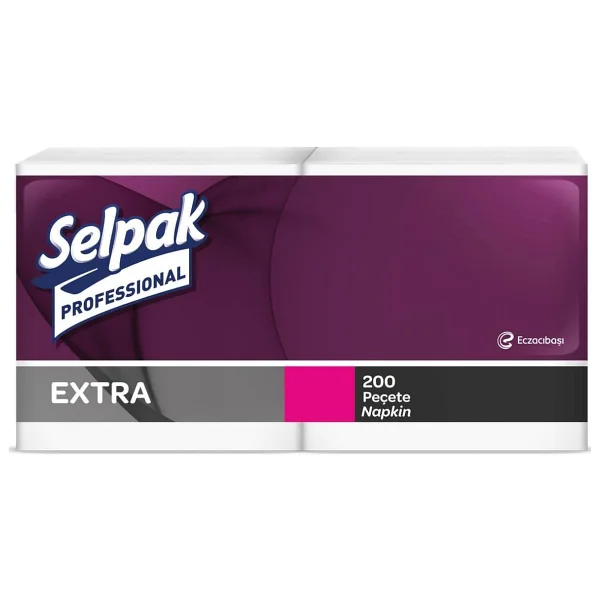 Selpak Profesyonel Extra Peçete 200'lü X 15 Adet 7906604 - Görsel 2