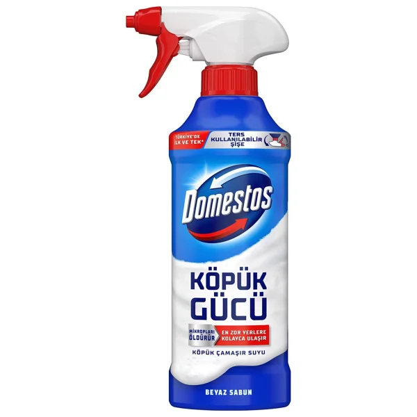 Domestos Çamaşır Sulu Köpük Beyaz Sabun Sprey 450 Ml - Görsel 2