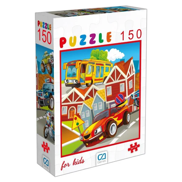 Ca Games Arabalar Puzzle 150 Parça Ca-6107 - Görsel 2